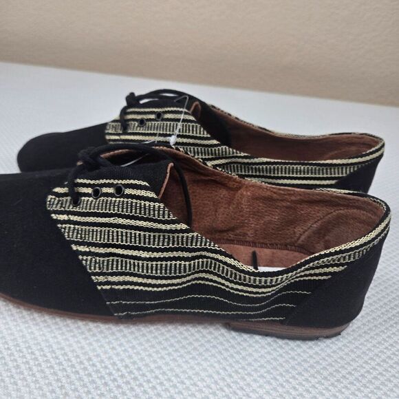 Osborn Black Suede Oxfords Shoes Mens Size EU 44 US 11 main image 7